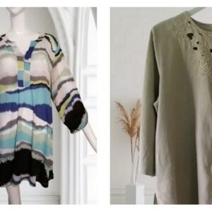 This lot consists of two women's cropped tops in size XXL.